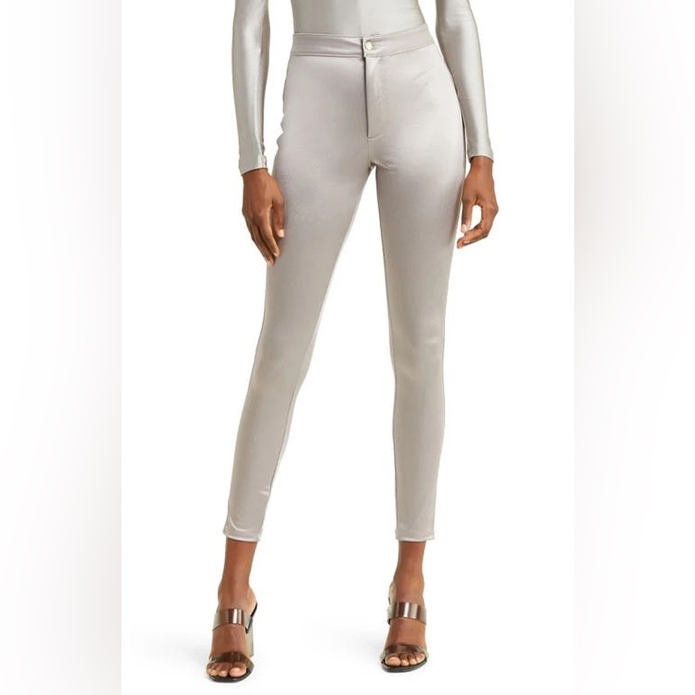 SKIMS NWT DISCO PANT | SILVER Small